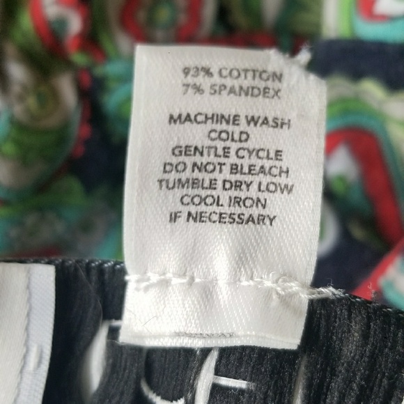 LOFT paisley green dress - Picture 8 of 8